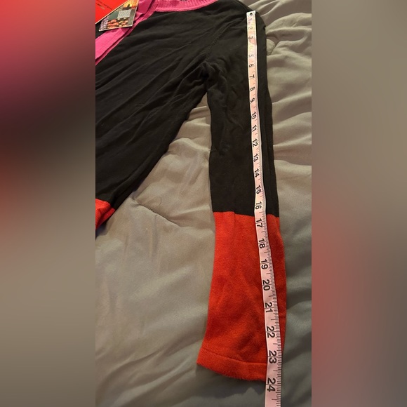 Narciso Rodriguez for Design Nation Color Block Cardigan XS NWT - Picture 5 of 9